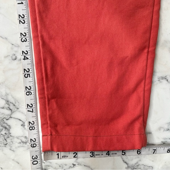 Lucy & Yak Orange Dungarees Bib Overalls Organic Cotton Women’s Size 2 - Picture 7 of 10